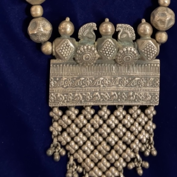 Antique silver necklace - Picture 2 of 11